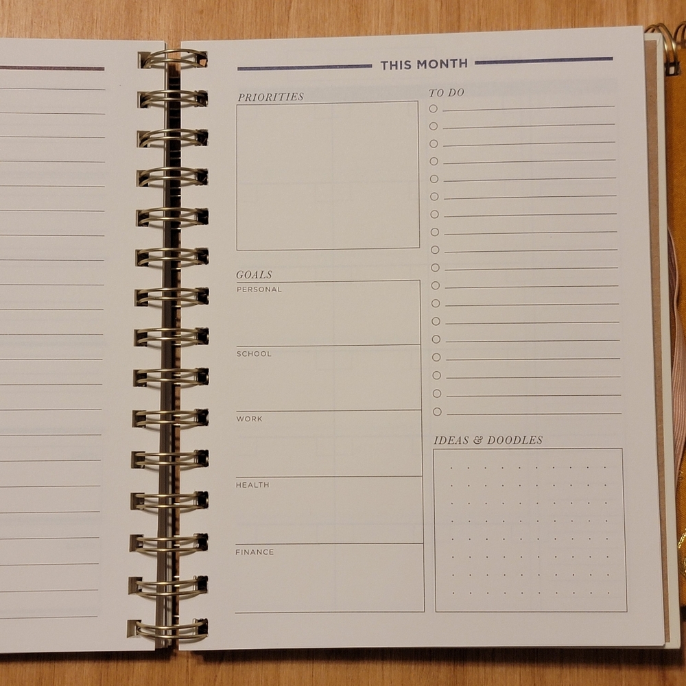 Floral Planner & Notebook / Journal - Picture 7 of 9